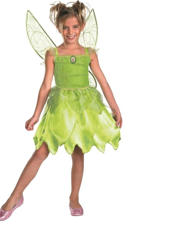 Other - Enchanting Tinker Bell Costume for Girls, Fairy Dress Up, Size Small (4-6x)